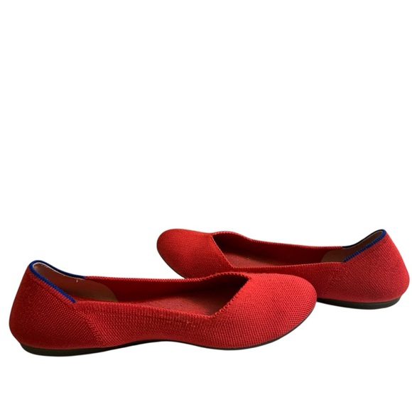 Rothy's Vibrant Red Women's Flats - Picture 3 of 6